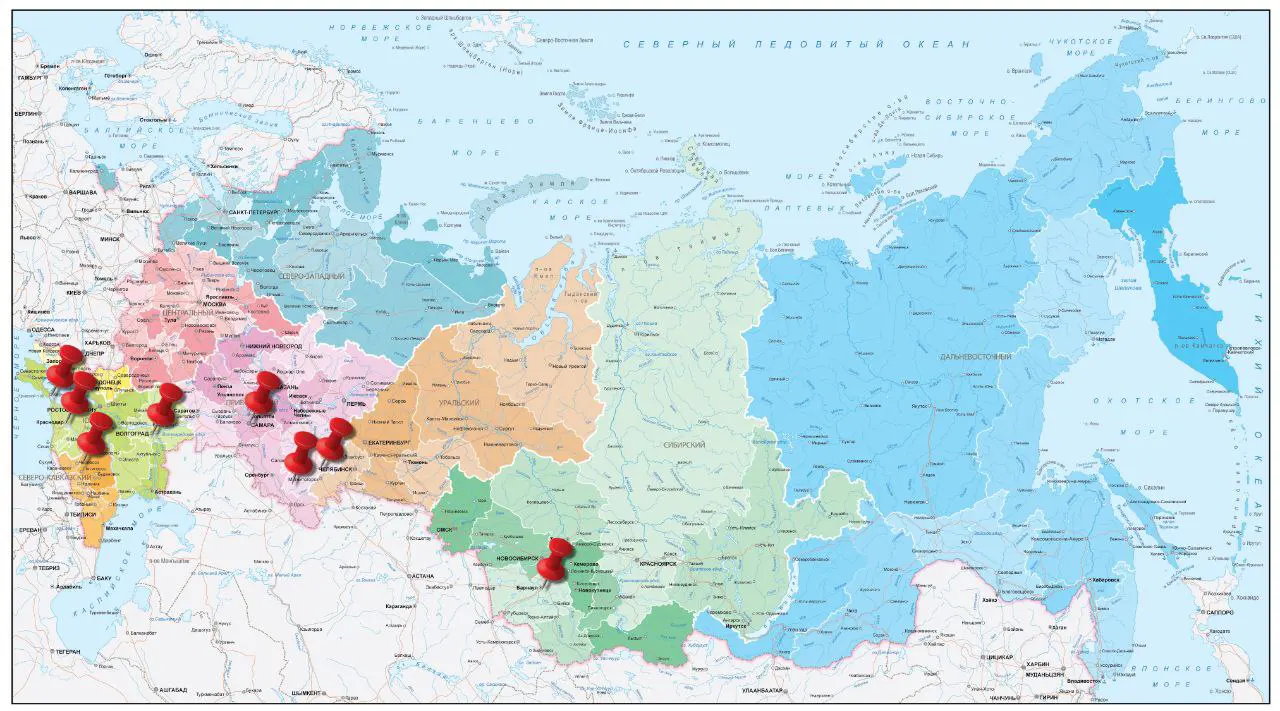 География клуба «Вайгач»